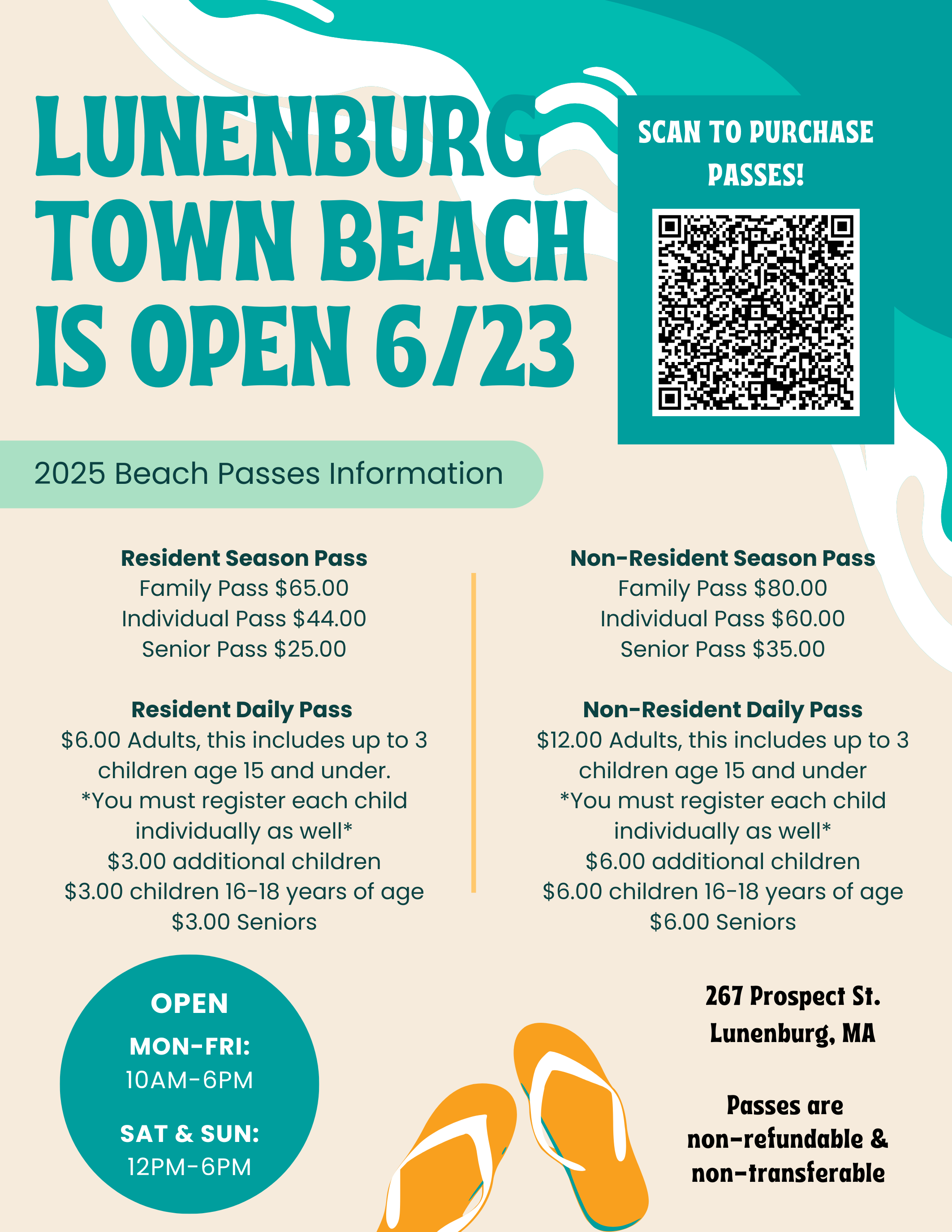 Town Beach is open