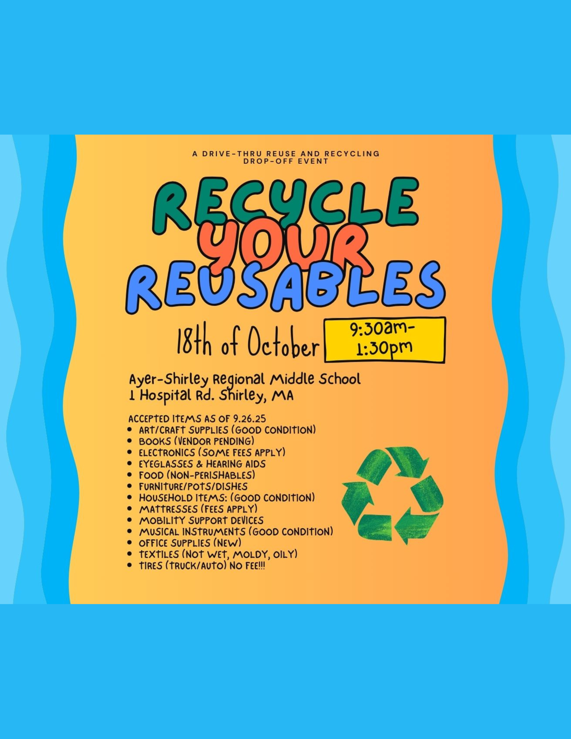 2025 Recycle Your Reusables