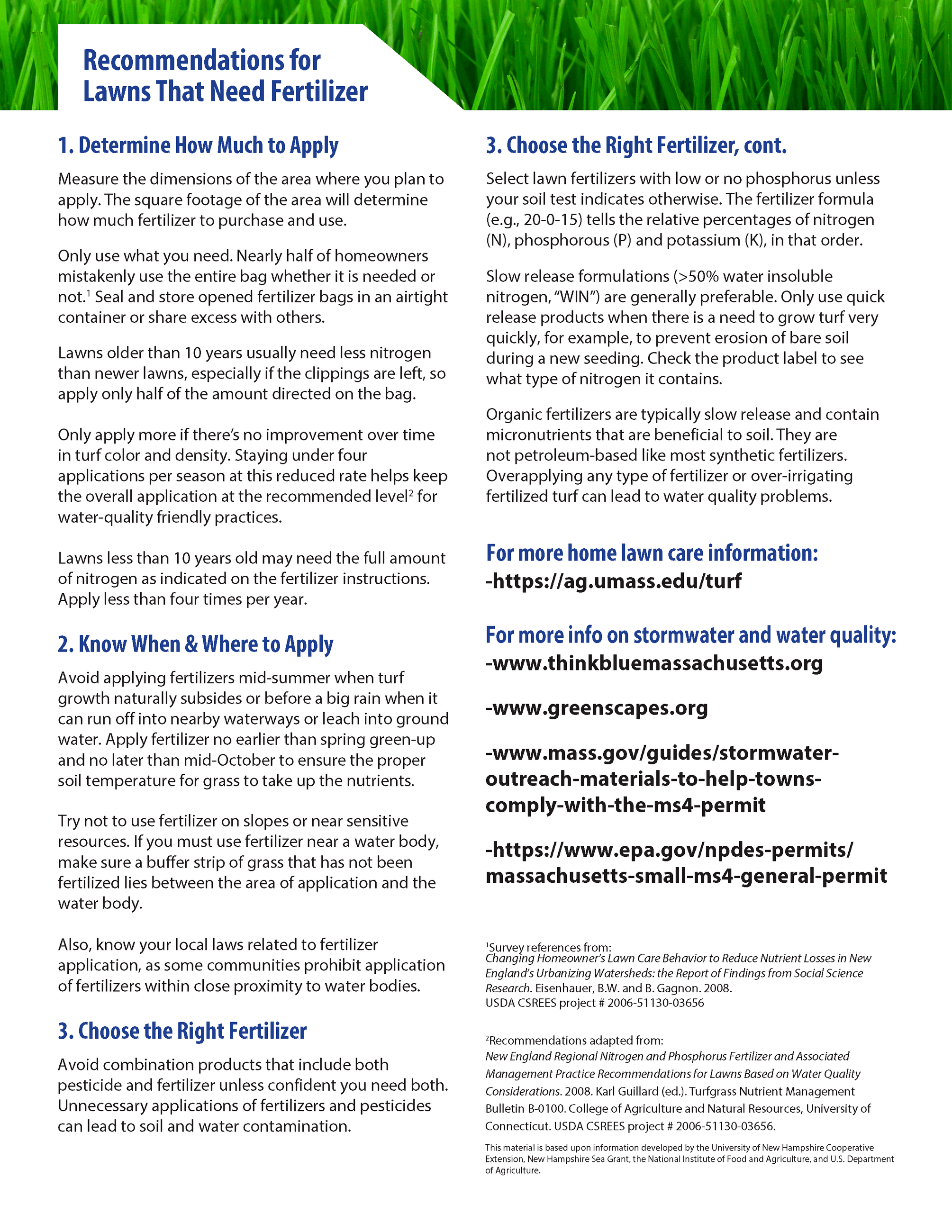 Spring Option 1 - Fertilizer and Lawn Care Page 2