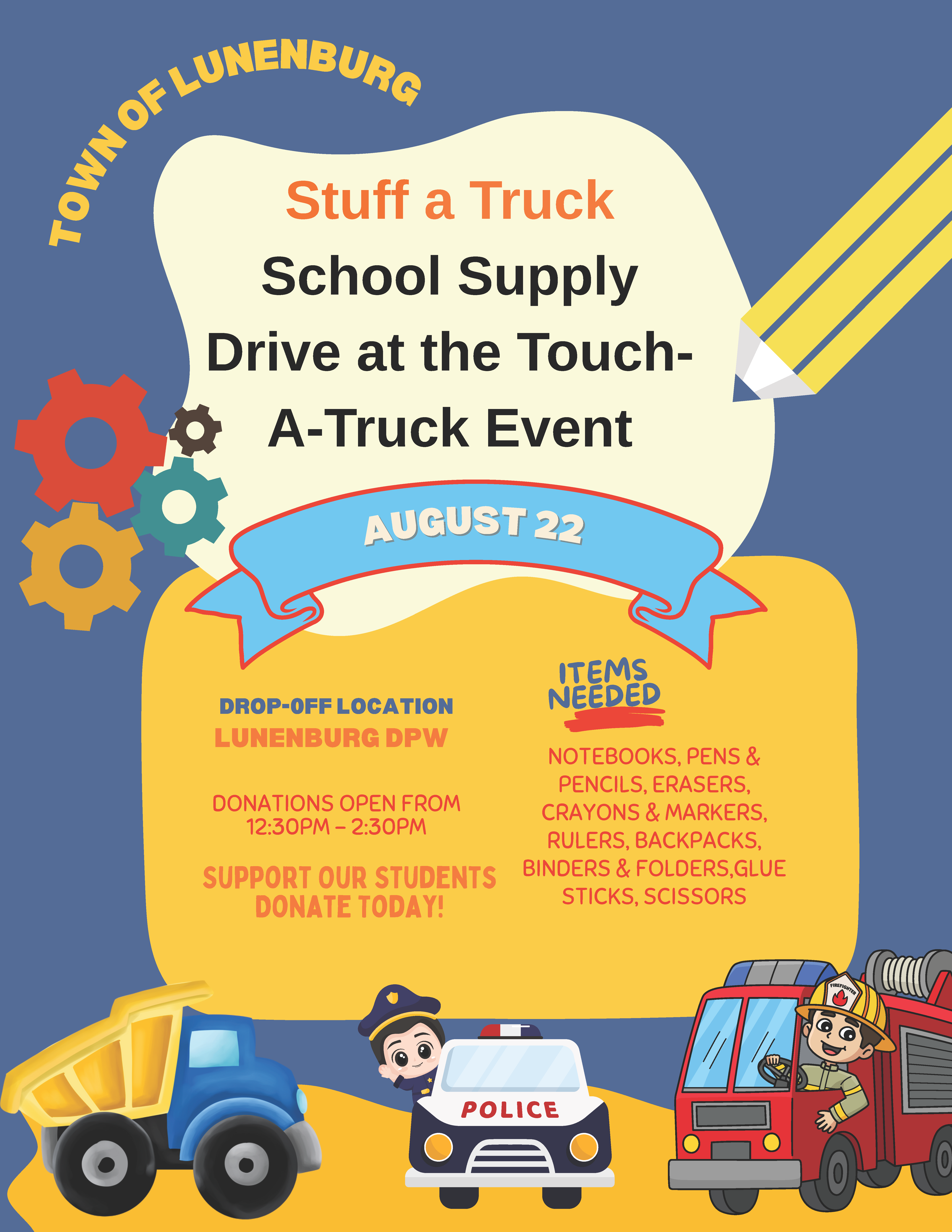 Town of Lunenburg Stuff a Truck